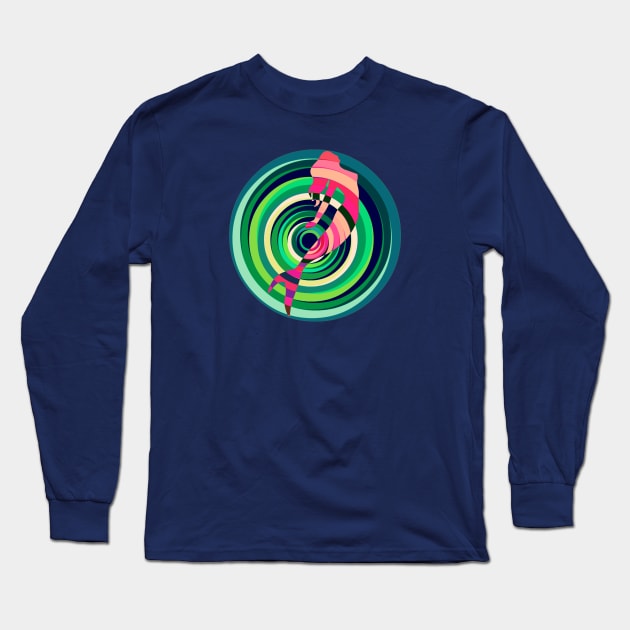 Mermaid Maze Long Sleeve T-Shirt by TheDaintyTaurus